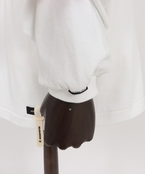 ADAM PATEK(アダムパテック)の「【ADAMPATEK/アダムパテック】Frankenstein flower stitch longsleeve ステッチロンTee(Tシャツ/カットソー・メンズ・ブラック/ホワイト・2/1)」の19枚目の写真