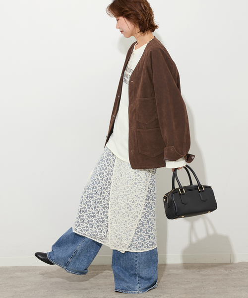 別注【PAYDAY/ペイデイ】フェイクスウェードエンジニアジャケット