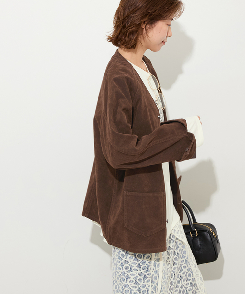 別注【PAYDAY/ペイデイ】フェイクスウェードエンジニアジャケット