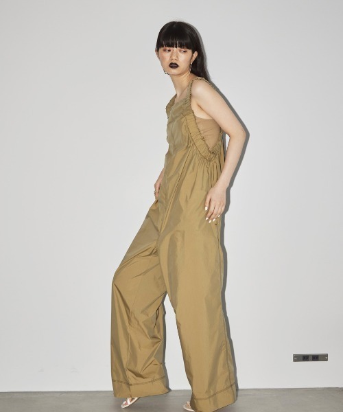 todayfulオールインワン todayfulオールインワン Twill Zip Combinaison（オールインワン