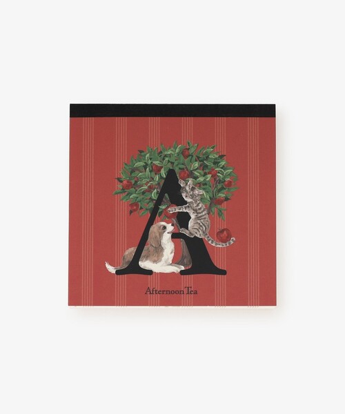 イニシャルスクエアメモ（手帳/メモ帳）｜Afternoon Tea（アフタヌーン