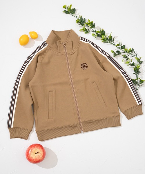 FRUIT OF THE LOOM(フルーツオブザルーム)の「【FRUIT OF THE LOOM】トラックジャケット / キッズ / スポーティー / ユニセックス(その他アウター・キッズ・ベージュ/ブルー/グリーン・110cm/130cm/150cm)」の8枚目の写真