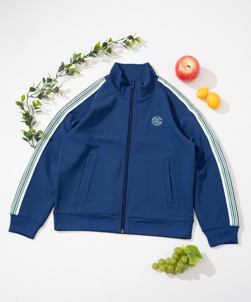 FRUIT OF THE LOOM(フルーツオブザルーム)の「【FRUIT OF THE LOOM】トラックジャケット / キッズ / スポーティー / ユニセックス(その他アウター・キッズ・ベージュ/ブルー/グリーン・110cm/130cm/150cm)」の7枚目の写真