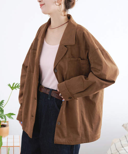 【ZOZO限定】フェイクスウェードジャケット ZOZO限定】フェイクスウェードジャケット（その他アウター