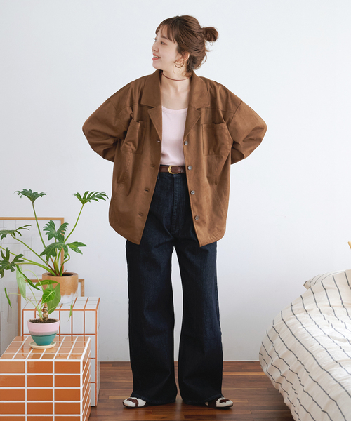 ZOZO限定】フェイクスウェードジャケット（その他アウター