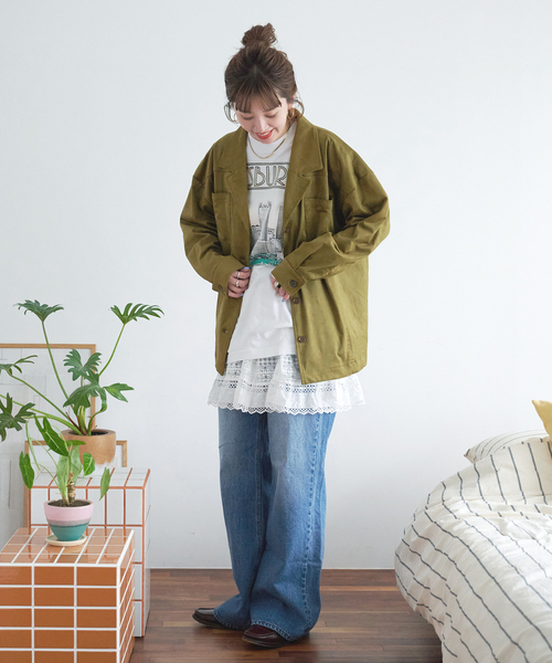 一週間限定値下げ11/9まで　24500→20000円フェイクスエードジャケット Spick & Span｜フェイクスエードジャケット | Rakuten Fashion(楽天