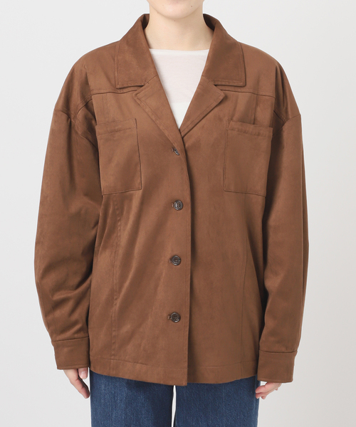 ZOZO限定】フェイクスウェードジャケット（その他アウター）｜B.C