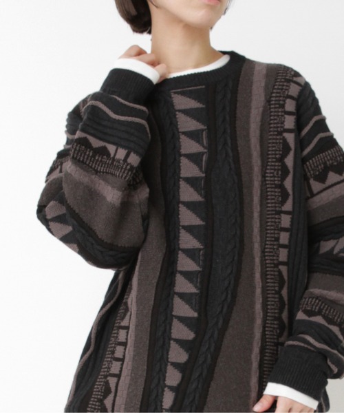 セール】K2730 3Dニットプルオーバー（ニット/セーター）｜RNA-N