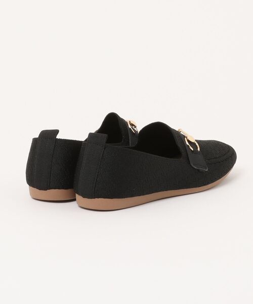 LUGG NAGG(ラグナグ)の「【addottona】【柔らかフィット】シーズンレスニットビットローファー【軽量】(ローファー・レディース・ブラック/ダークブラウン/チェック・XL/LL/L/M/S)」の4枚目の写真