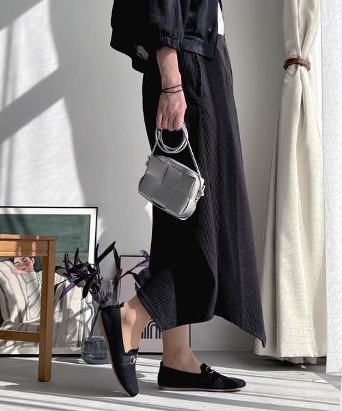 LUGG NAGG(ラグナグ)の「【addottona】【柔らかフィット】シーズンレスニットビットローファー【軽量】(ローファー・レディース・ブラック/ダークブラウン/チェック・XL/LL/L/M/S)」の12枚目の写真
