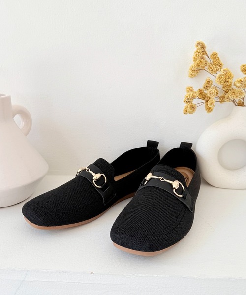 LUGG NAGG(ラグナグ)の「【addottona】【柔らかフィット】シーズンレスニットビットローファー【軽量】(ローファー・レディース・ブラック/ダークブラウン/チェック・XL/LL/L/M/S)」の21枚目の写真