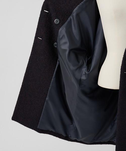 TICCA（ティッカ）の「【TICCA/ティッカ】別注ループヘリンボーンツイードテントコート（チェスターコート・レディース・その他・フリー）」の8枚目の写真