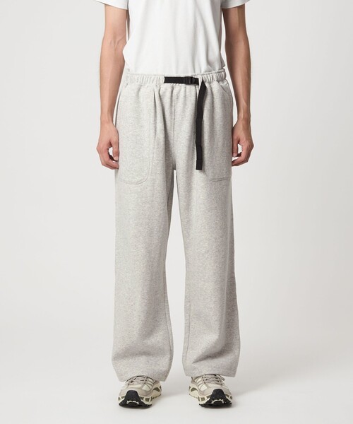 green label relaxing（グリーンレーベルリラクシング）の「【WEB限定】＜GLR or＞スウェット ウェビングベルト ファティーグ パンツ（スウェットパンツ・メンズ・グレー系/ブラック・L/S/M）」の5枚目の写真
