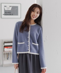 Andemiu | 【手洗い可能】アンゴラハイショクカーディガン498696(カーディガン/ボレロ)