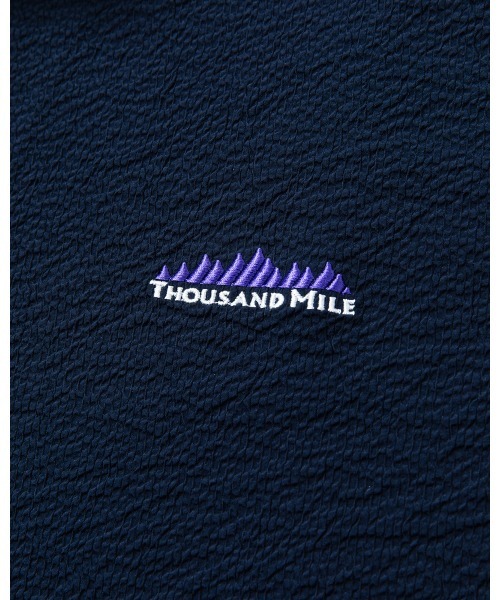 THOUSAND MILE（サウザンドマイル）の「[M's]SHORT SLEEVE SKIPPER SHIRT SEERSUCKER/ショートスリーブスキッパーシャツ シアサッカー（シャツ/ブラウス・メンズ・ブラウン/ネイビー/イエロー/ブラック・XL/M/L/S）」の6枚目の写真