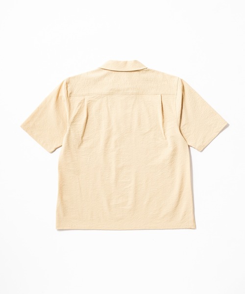 THOUSAND MILE（サウザンドマイル）の「[M's]SHORT SLEEVE SKIPPER SHIRT SEERSUCKER/ショートスリーブスキッパーシャツ シアサッカー（シャツ/ブラウス・メンズ・ブラウン/ネイビー/イエロー/ブラック・XL/M/L/S）」の16枚目の写真