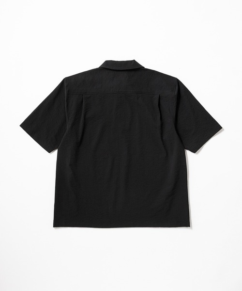 THOUSAND MILE（サウザンドマイル）の「[M's]SHORT SLEEVE SKIPPER SHIRT SEERSUCKER/ショートスリーブスキッパーシャツ シアサッカー（シャツ/ブラウス・メンズ・ブラウン/ネイビー/イエロー/ブラック・XL/M/L/S）」の14枚目の写真