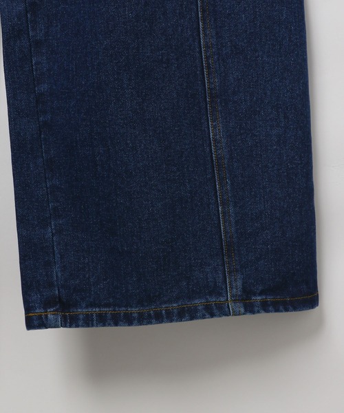 ALAND(エーランド)の「【UNISEX】ALAND/デニムバレルパンツ(デニムパンツ・レディース・ブラック/ブルー・SMALL/LARGE)」の8枚目の写真