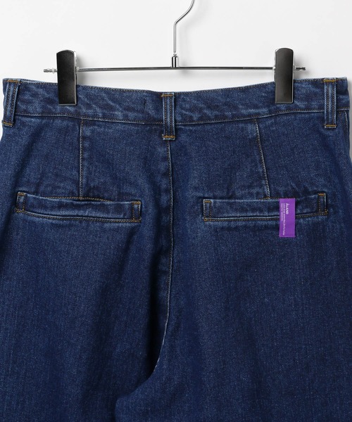 ALAND(エーランド)の「【UNISEX】ALAND/デニムバレルパンツ(デニムパンツ・レディース・ブラック/ブルー・SMALL/LARGE)」の5枚目の写真