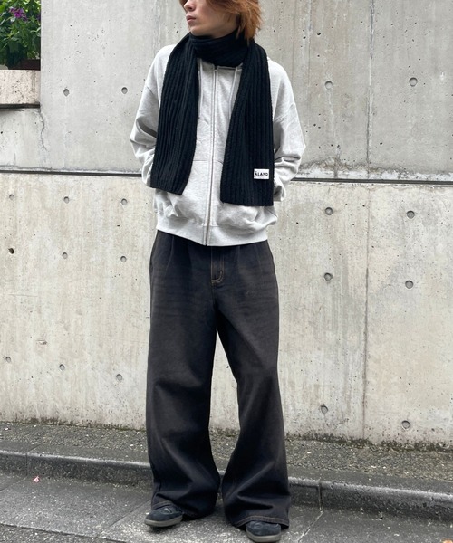 ALAND(エーランド)の「【UNISEX】ALAND/デニムバレルパンツ(デニムパンツ・レディース・ブラック/ブルー・SMALL/LARGE)」の19枚目の写真