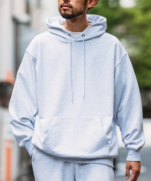 FREAK'S STORE(フリークスストア)の「HEAVY WEIGHT HOODIE 13oz/ヘビーウェイト フーディー/13オンス/リラックスフィット(パーカー・メンズ・その他9/グレー/ライトグレー/オリーブ/ブラック・LARGE/MEDIUM/SMALL)」の6枚目の写真