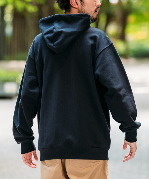 FREAK'S STORE(フリークスストア)の「HEAVY WEIGHT HOODIE 13oz/ヘビーウェイト フーディー/13オンス/リラックスフィット(パーカー・メンズ・その他9/グレー/ライトグレー/オリーブ/ブラック・LARGE/MEDIUM/SMALL)」の12枚目の写真