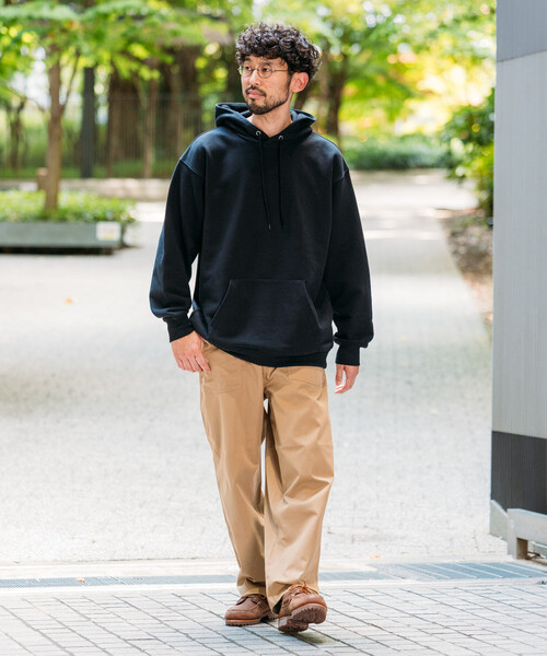 FREAK'S STORE(フリークスストア)の「HEAVY WEIGHT HOODIE 13oz/ヘビーウェイト フーディー/13オンス/リラックスフィット(パーカー・メンズ・その他9/グレー/ライトグレー/オリーブ/ブラック・LARGE/MEDIUM/SMALL)」の13枚目の写真