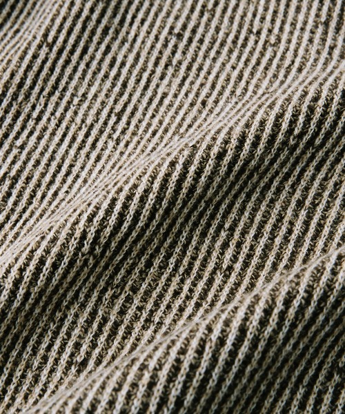 The DUFFER N NEPHEWS（ザ ダファーアンドネフューズ）の「DRIVERS YARDIE KNIT（ニット/セーター・メンズ・ブラック/ブラウン・M）」の10枚目の写真