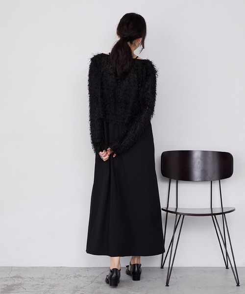 セール】【forksy.】【オケージョン対応】フリンジボレロ&デザイン