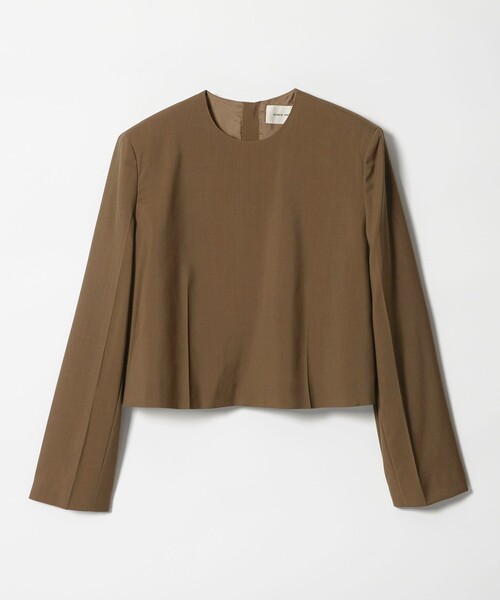 AEWEN MATOPH（イウエン マトフ）の「＜AEWEN MATOPH＞パワーショルダープレス プルオーバーブラウス（シャツ/ブラウス・レディース・ネイビー/モカ・FREE）」の19枚目の写真