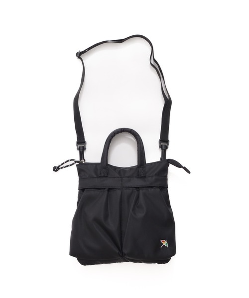 Arnold Palmer(アーノルドパーマー)の「ヘルメット 2WAY シェア トートバッグ(トートバッグ・レディース・ブラック/カーキ・F)」の9枚目の写真