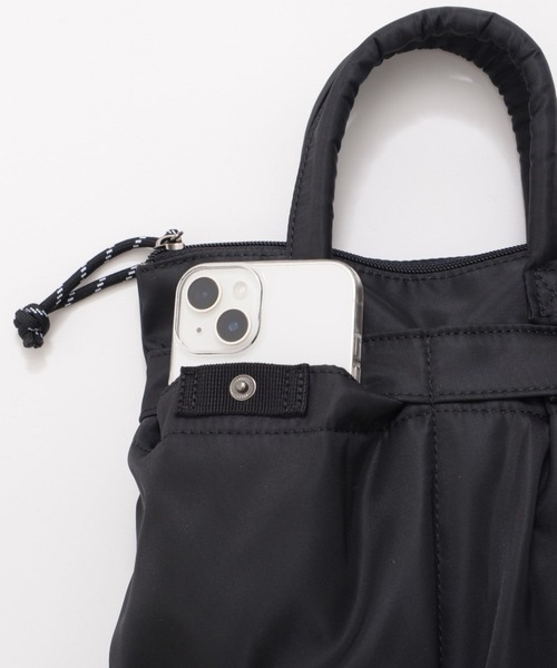 Arnold Palmer(アーノルドパーマー)の「ヘルメット 2WAY シェア トートバッグ(トートバッグ・レディース・ブラック/カーキ・F)」の12枚目の写真