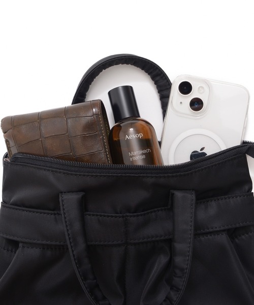 Arnold Palmer(アーノルドパーマー)の「ヘルメット 2WAY シェア トートバッグ(トートバッグ・レディース・ブラック/カーキ・F)」の14枚目の写真