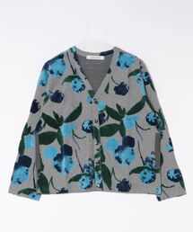 SUPER HAKKA | フラッフィーフラワーベロアジャカードカーディガン(カーディガン/ボレロ)