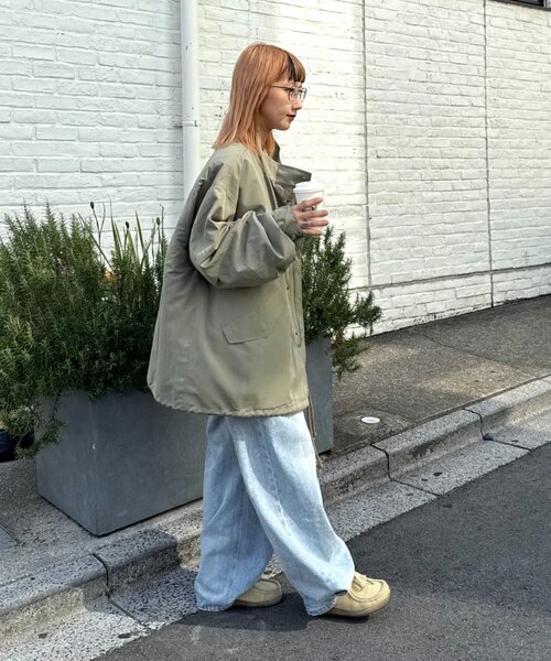 CIAOPANIC TYPY（チャオパニックティピー）の「【ユニセックス】マルチウェイライトM-65モッズコート（モッズコート・メンズ・ブラック/カーキ・MEDIUM/LARGE）」の10枚目の写真