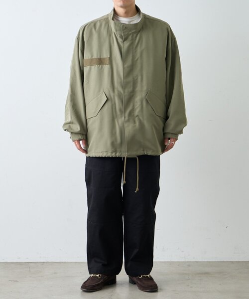 CIAOPANIC TYPY（チャオパニックティピー）の「【ユニセックス】マルチウェイライトM-65モッズコート（モッズコート・メンズ・ブラック/カーキ・MEDIUM/LARGE）」の11枚目の写真