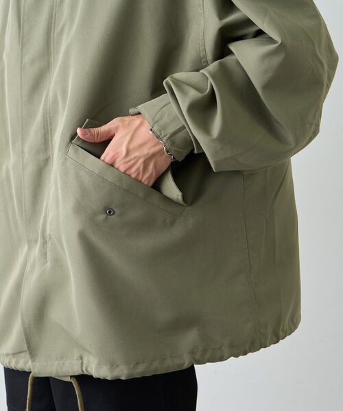 CIAOPANIC TYPY（チャオパニックティピー）の「【ユニセックス】マルチウェイライトM-65モッズコート（モッズコート・メンズ・ブラック/カーキ・MEDIUM/LARGE）」の19枚目の写真