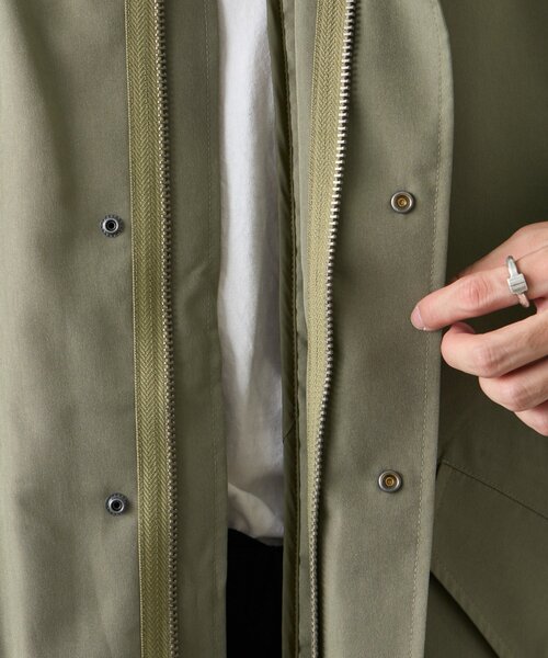 CIAOPANIC TYPY（チャオパニックティピー）の「【ユニセックス】マルチウェイライトM-65モッズコート（モッズコート・メンズ・ブラック/カーキ・MEDIUM/LARGE）」の21枚目の写真