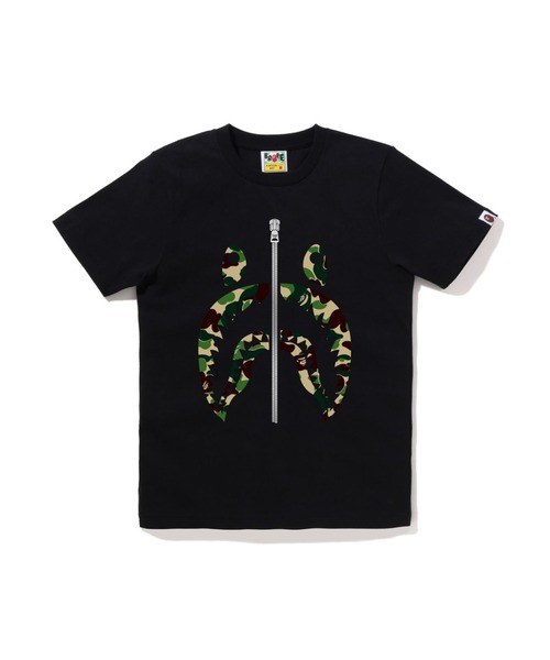 A BATHING APE(アベイシングエイプ)の「ABC CAMO SHARK TEE(Tシャツ/カットソー・レディース・ブラック×ピンク/ホワイト×ピンク/ホワイト×グリーン/ホワイト×ブルー/ブラック×グリーン/ブラック×ブルー・SMALL/X-SMALL/MEDIUM)」の5枚目の写真