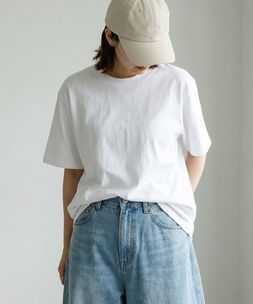 Goodwear(グッドウェア)の「【75】【Goodwear/グッドウェア】 ヘビーウェイト USAコットン 無地クルーネックTシャツ/レギュラーシルエット【1PパックTシャツ】(Tシャツ/カットソー・メンズ・ブラック/グレー/ホワイト・S/M/L/XL)」の19枚目の写真