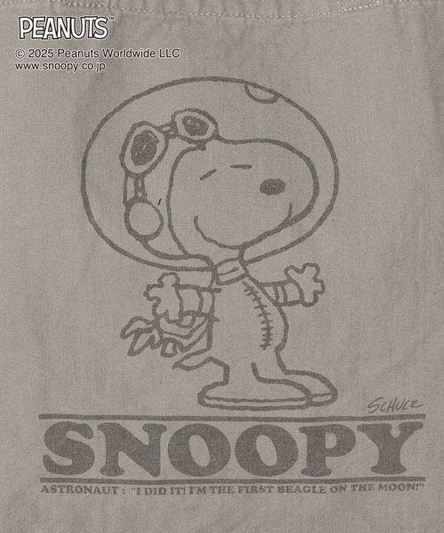 GLOBAL WORK（グローバルワーク）の「PEANUTS/プリントトート/593173（トートバッグ・レディース・ダークグレー/ネイビー/イエロー/グレー・FREE）」の7枚目の写真