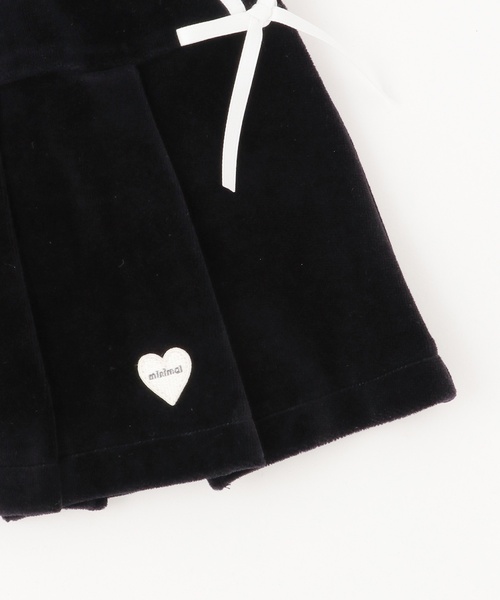 minimal（ミニマル）の「ベロアスカート（スカート・キッズ・ブラック/ピンク・100cm/130cm/110cm/140cm/90cm/120cm）」の6枚目の写真