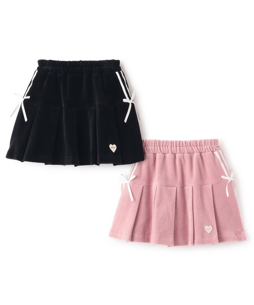 minimal（ミニマル）の「ベロアスカート（スカート・キッズ・ブラック/ピンク・100cm/130cm/110cm/140cm/90cm/120cm）」の9枚目の写真