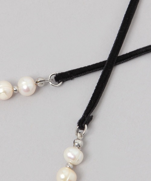 JEANASIS(ジーナシス)の「タンスイパールチョーカー/599439(チョーカー・レディース・ブラウン/ブラック・FREE)」の4枚目の写真