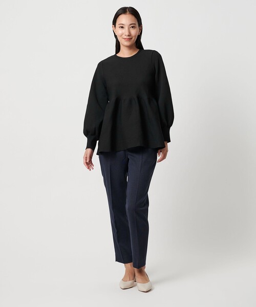 美品♡UNITED ARROWS ペプラムニット UNITED ARROWS（ユナイテッドアローズ）の「P ペプラム ニット（ニット