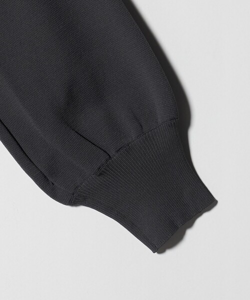 A DAY IN THE LIFE UNITED ARROWS（アデイインザライフユナイテッドアローズ）の「ペプラムニット ‐ウォッシャブル‐＜A DAY IN THE LIFE＞（ニット/セーター・レディース・ナチュラル/ブラック/ダークグレー・FREE）」の12枚目の写真