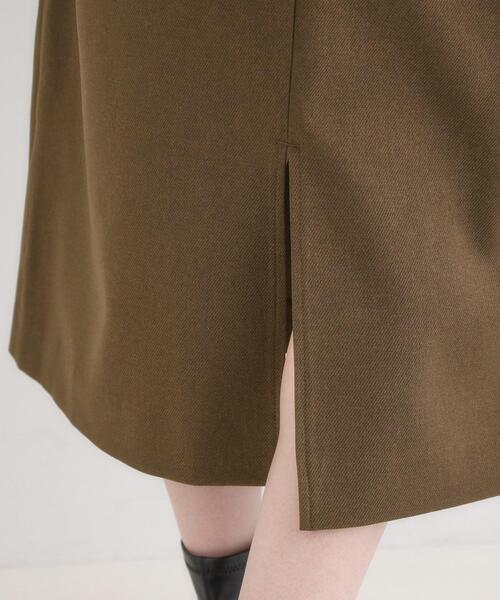 DRESKIP(ドレスキップ)の「【洗濯機可/S-LL】ウール調スキッパージャンスカ(ワンピース・レディース・ダークブラウン/グレー/ブラック・02/01/04/03)」の22枚目の写真