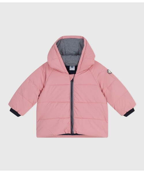 【タグ付き】PETIT BATEAU ピンク花柄アウター 99485296_190_d_500.jpg