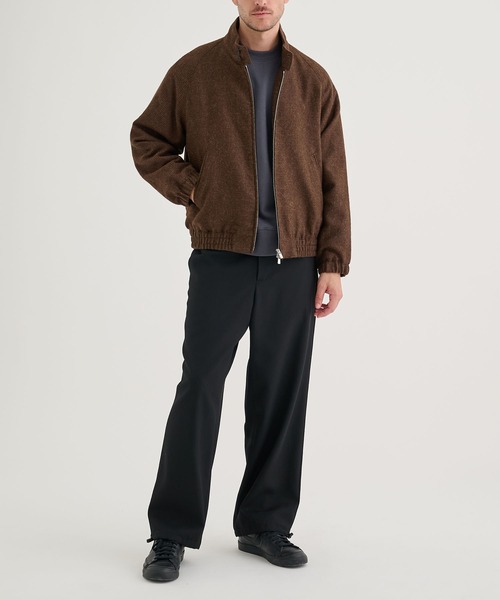 定価13万 エイトン ガウンコート アルパカ テディベア ブラウン ベルト