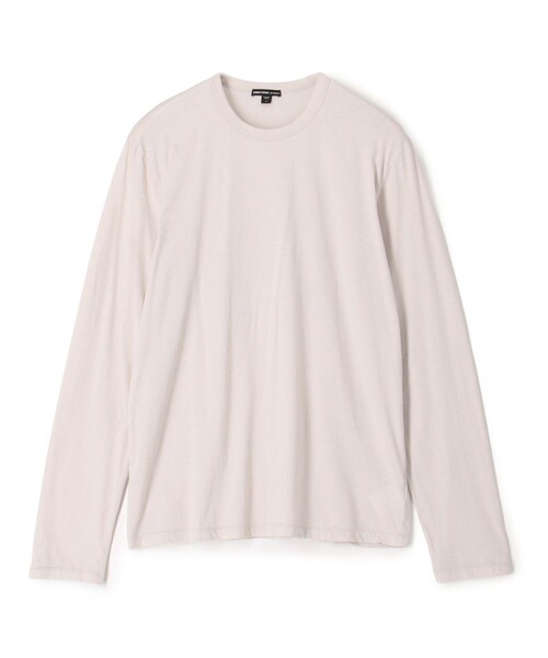 JAMES PERSE(ジェームスパース)の「リュクスジャージー ロングスリーブTシャツ MELJ3246(Tシャツ/カットソー・メンズ・ライトグレー・1)」の1枚目の写真